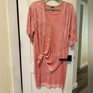 COPY - Free people Velvet oversized shirt